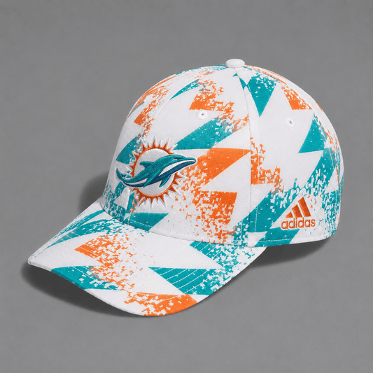 MD Premium NFL Sports Fan Geometric Pattern Baseball Cap