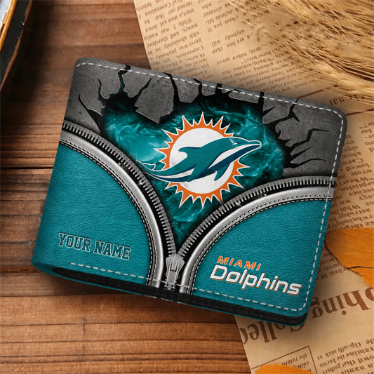 MD x NFL 3D Leather Wallet