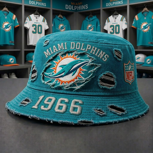 MIA x NFL Premium Buket Hat 2906