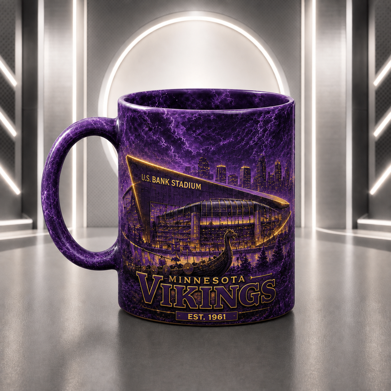 MV Halloween Football Mug – The Frozen Cornfield Spooky Fan Gift DDT
