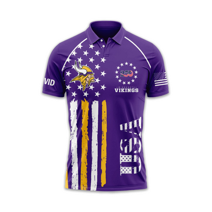 MV Premium NFL American Semiquincentennial Polo Shirt 010726