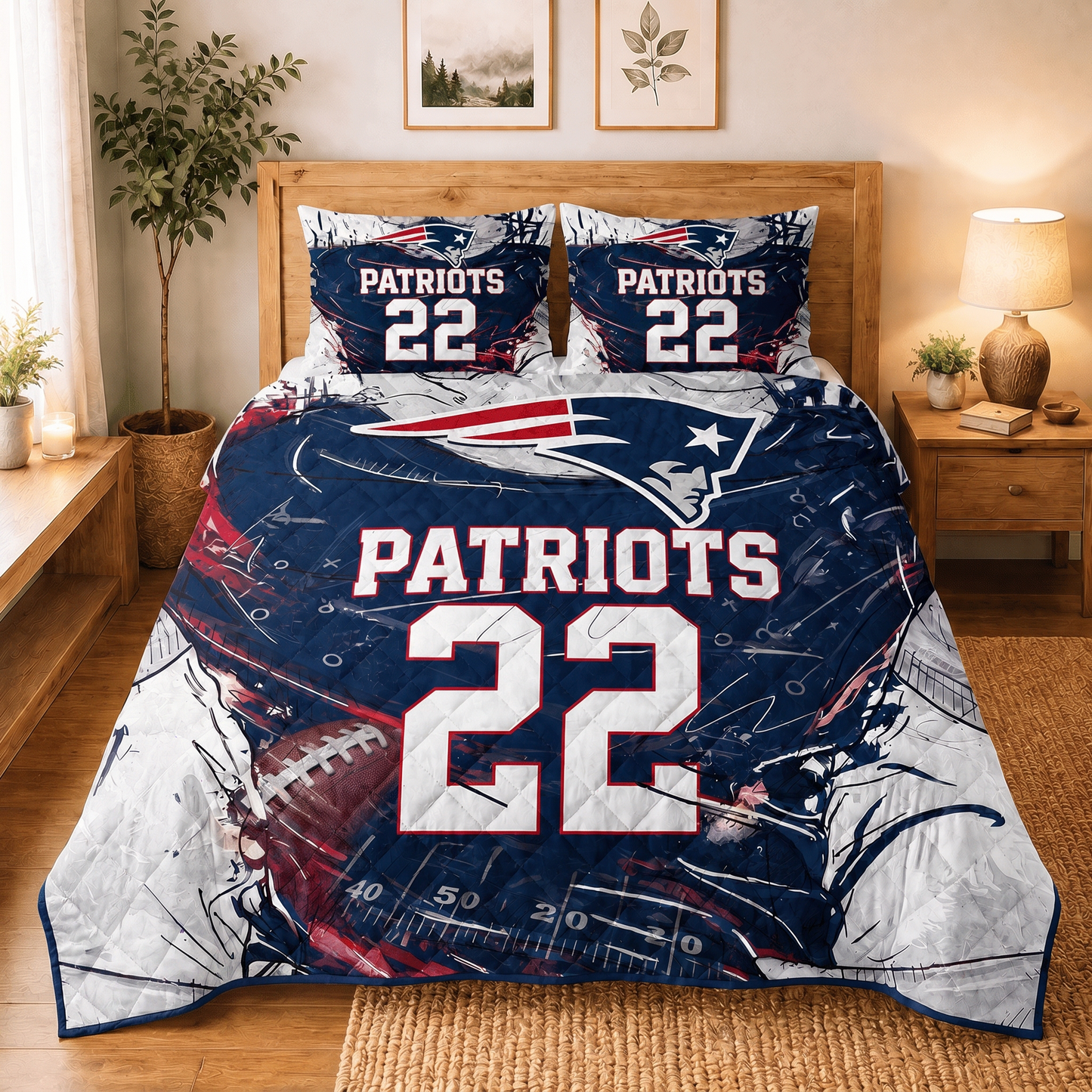 NEP x NFL Premium Bedding Sets Personalized Gift For
