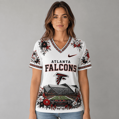 NFL x ATL Stadium V-neck Shirt