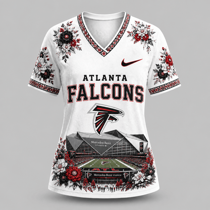 NFL x ATL Stadium V-neck Shirt