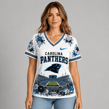 NFL x CAR Stadium V-neck Shirt