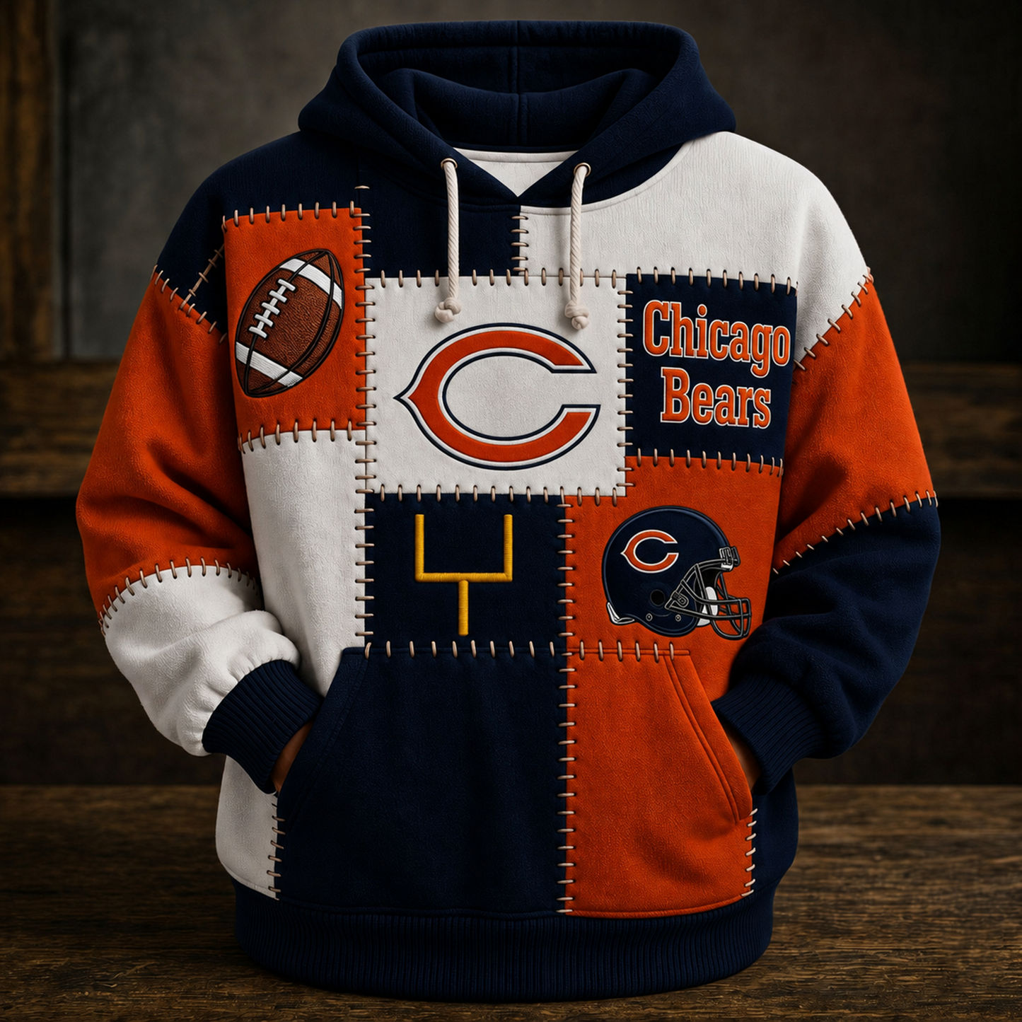 NFL x CHI Patch Hoodie