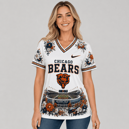 NFL x CHI Stadium V-neck Shirt