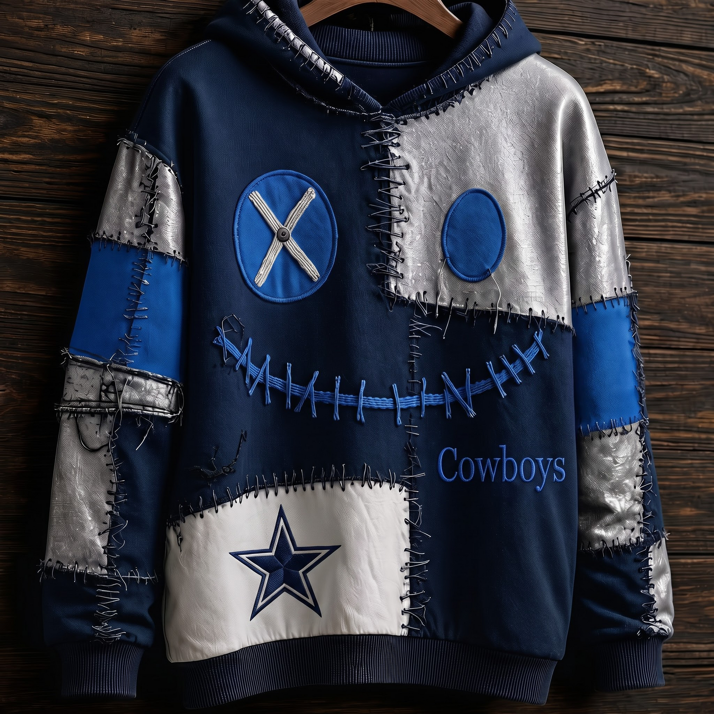 NFL x DAL Smile Face Hoodie