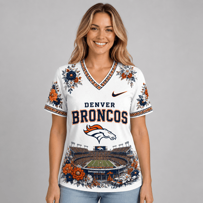 NFL x DEN Stadium V-neck Shirt
