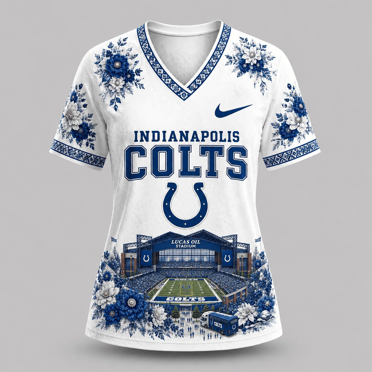 NFL x IND Stadium V-neck Shirt