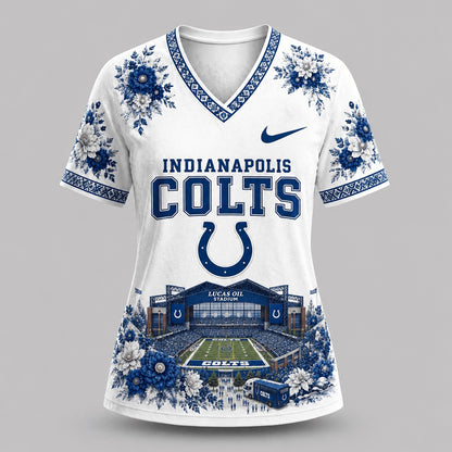 NFL x IND Stadium V-neck Shirt