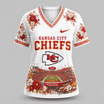 NFL x KC Stadium V-neck Shirt