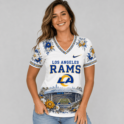 NFL x LAR Stadium V-neck Shirt