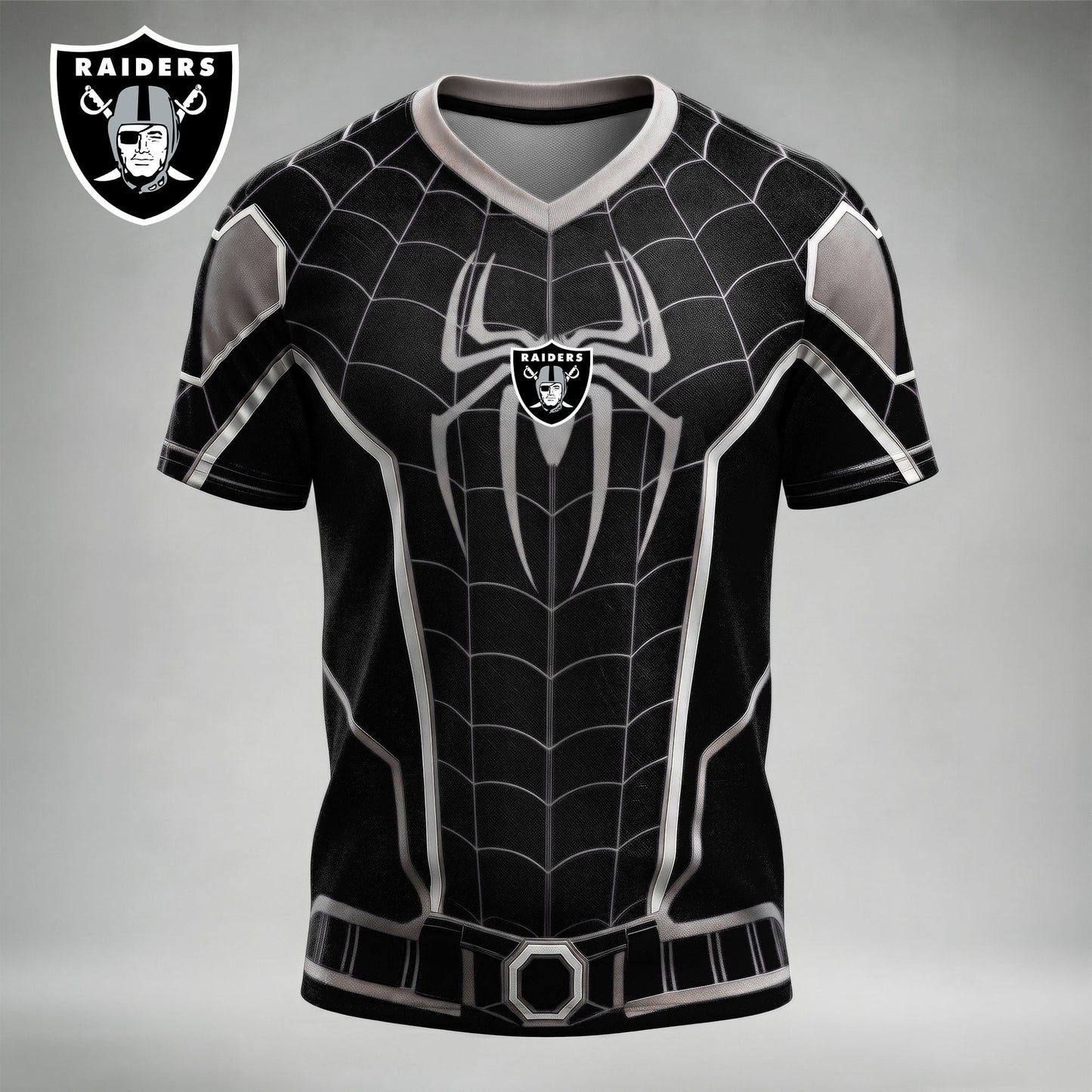 NFL x LV Spider Suit V-neck Shirt