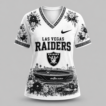 NFL x LV Stadium V-neck Shirt