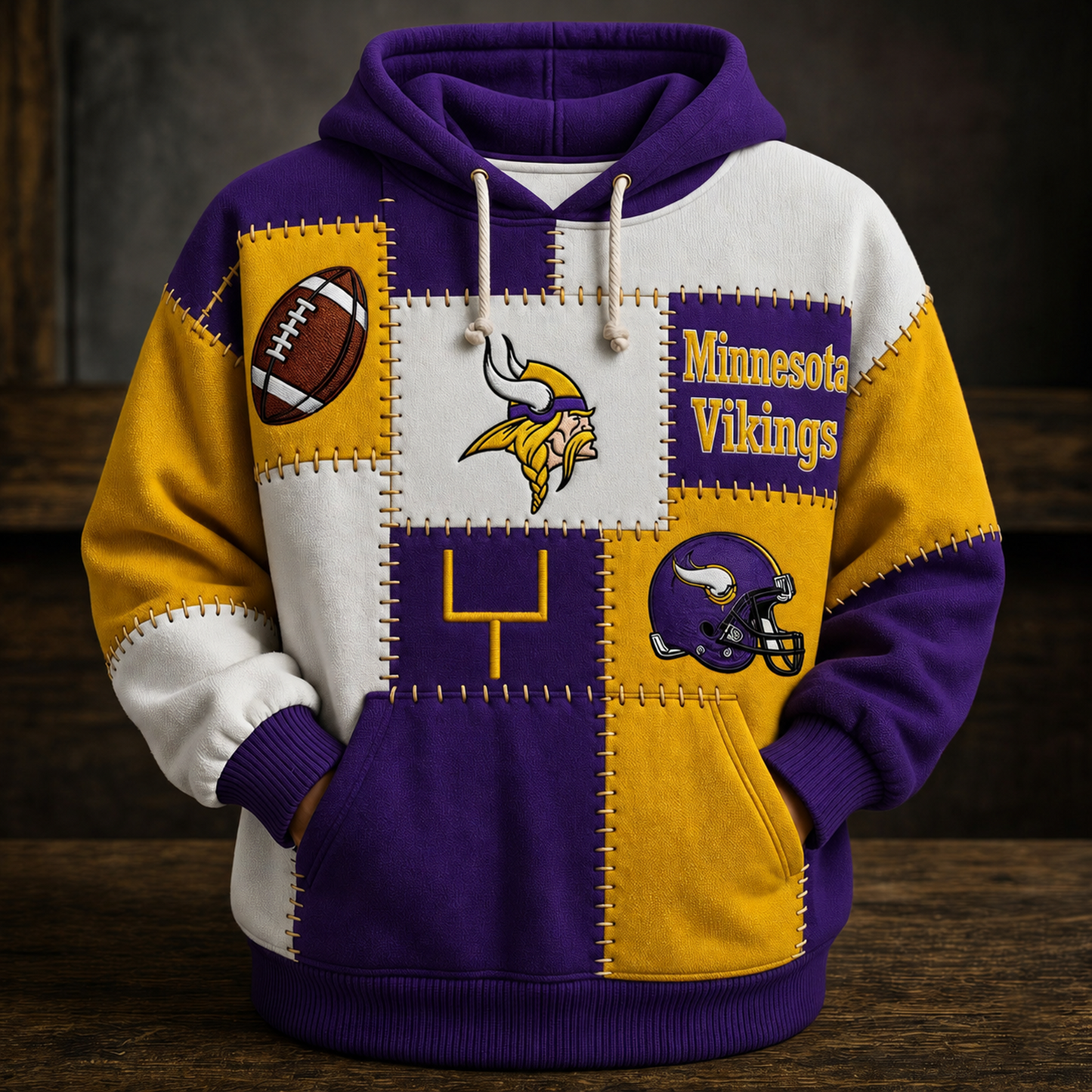 NFL x MIN Patch Hoodie