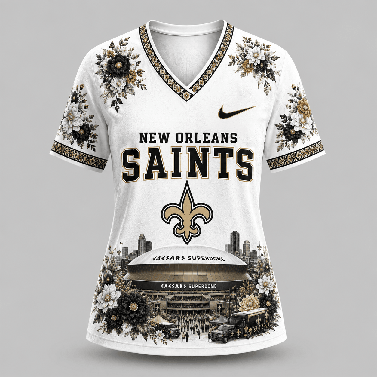 NFL x NO Stadium V-neck Shirt