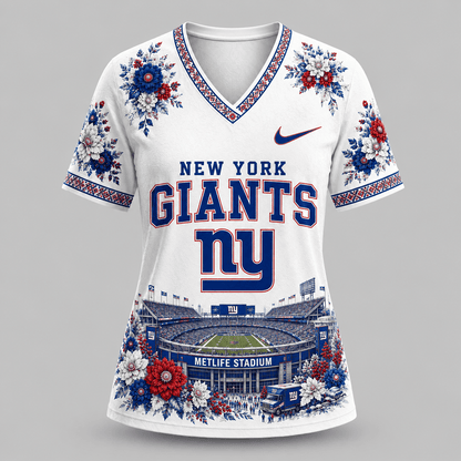 NFL x NYG Stadium V-neck Shirt