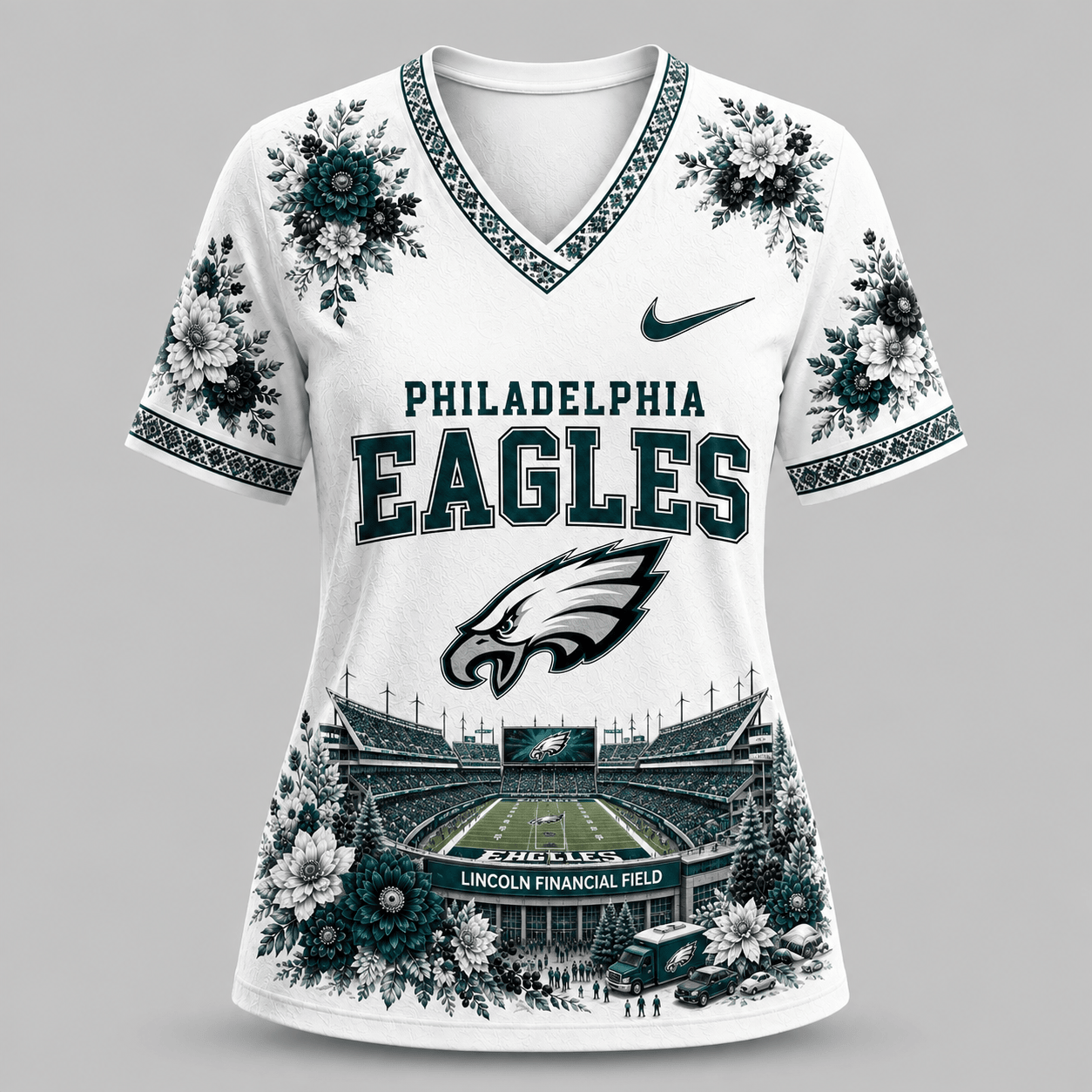 NFL x PHI Stadium V-neck Shirt