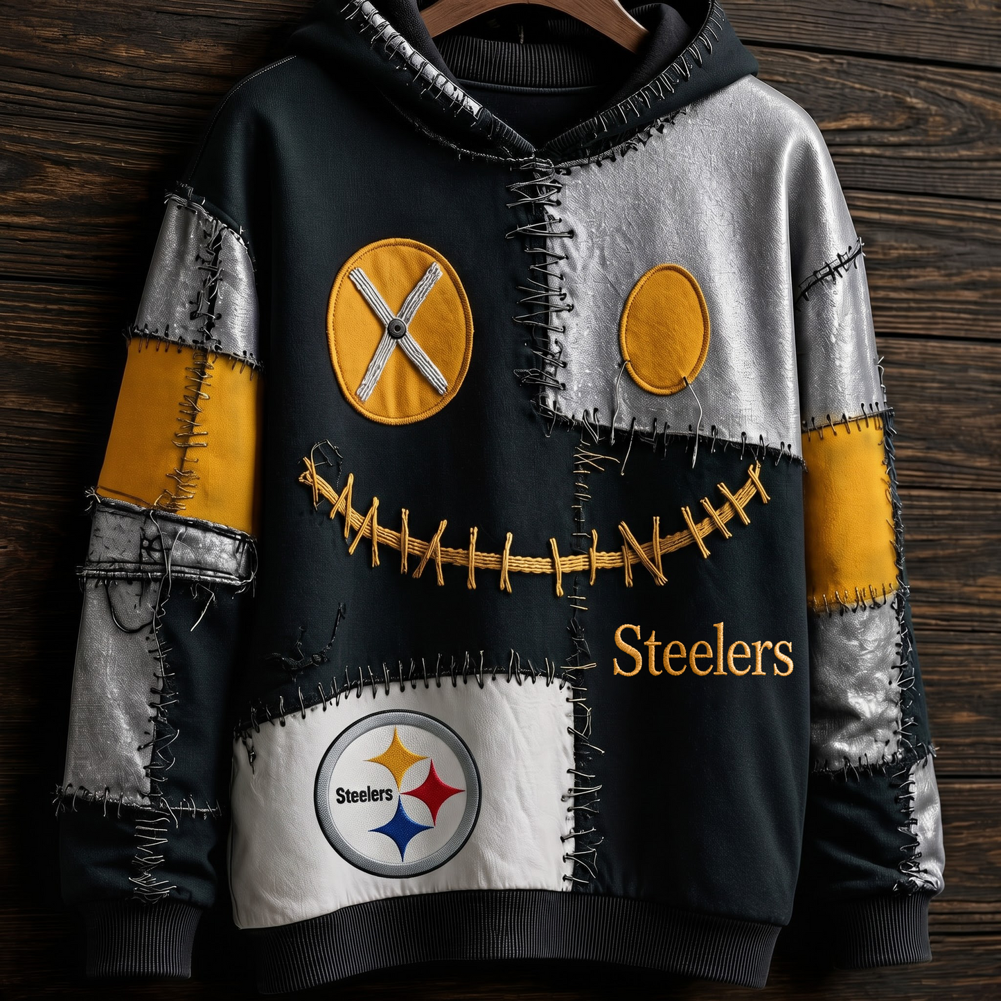 NFL x PIT Smile Face Hoodie