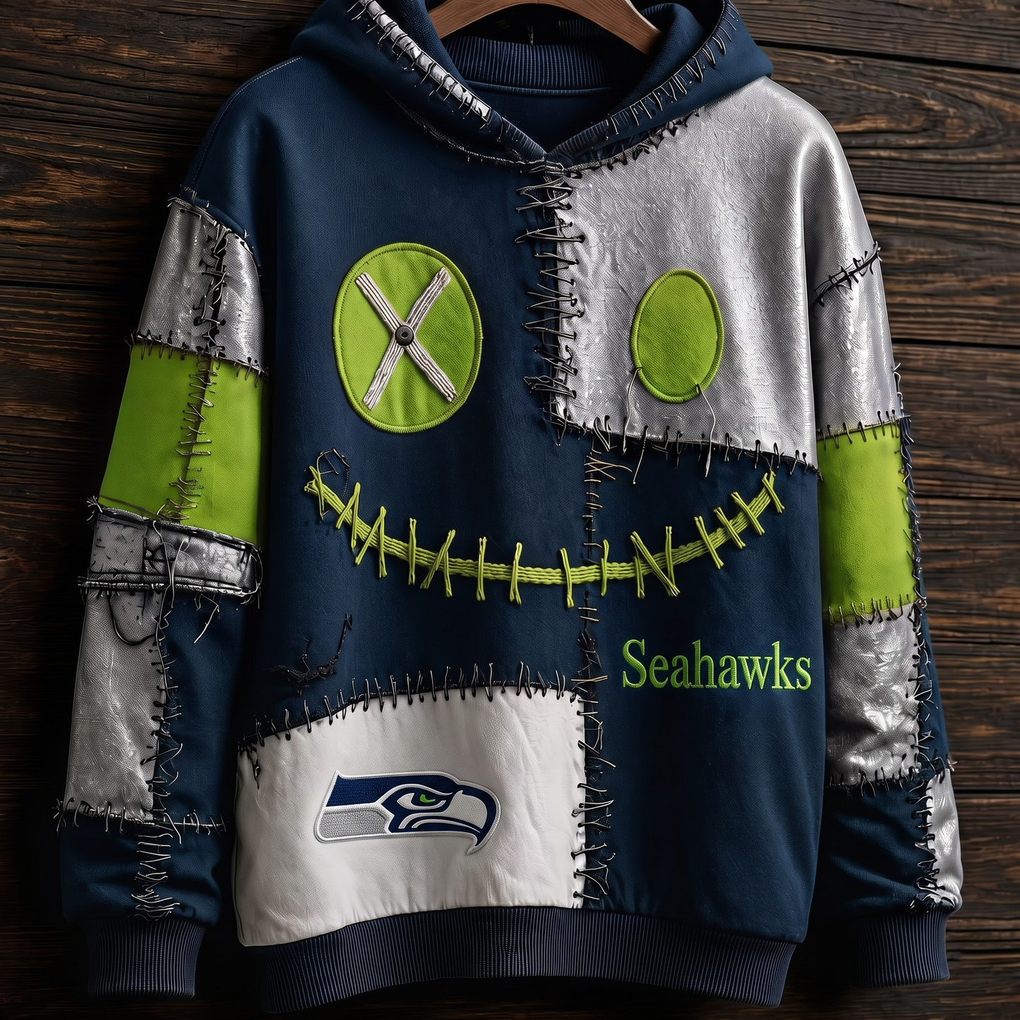 NFL x SEA Smile Face Hoodie