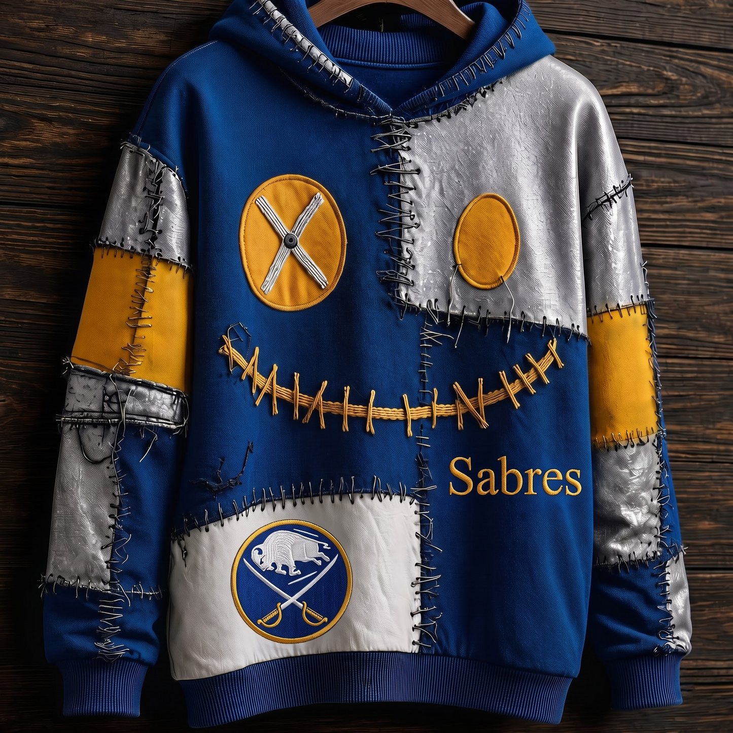 NHL x BUF Smile Face Hoodie