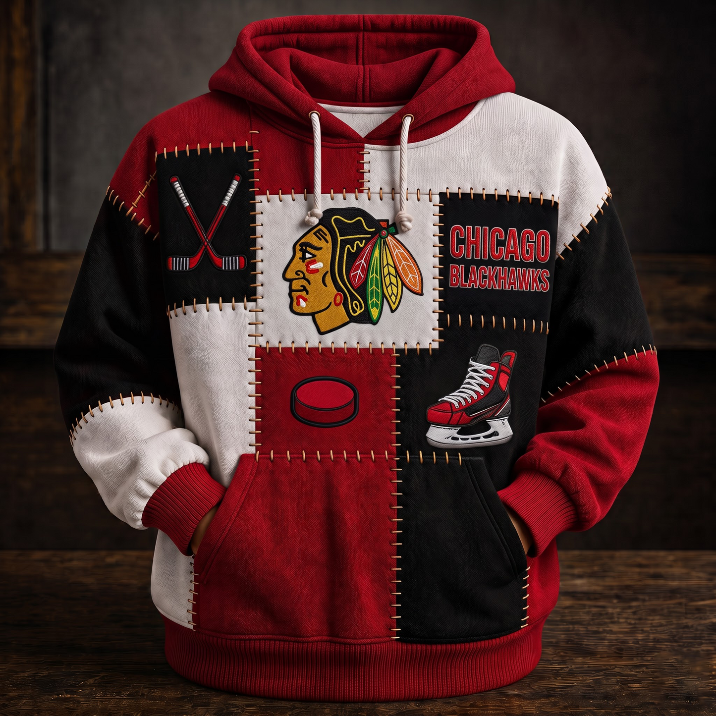 NHL x CHI Patch Hoodie