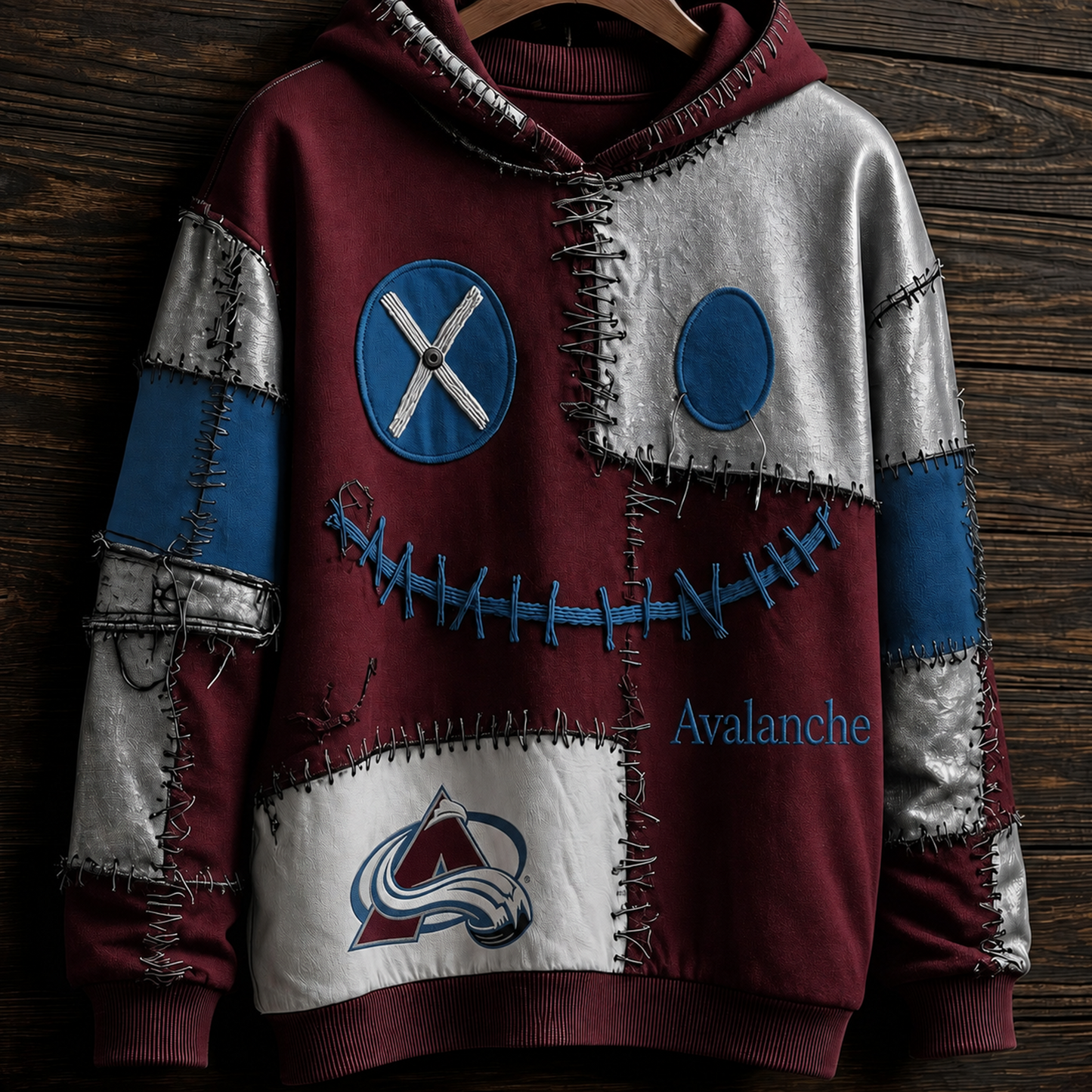 NHL x COL Smile Face Hoodie