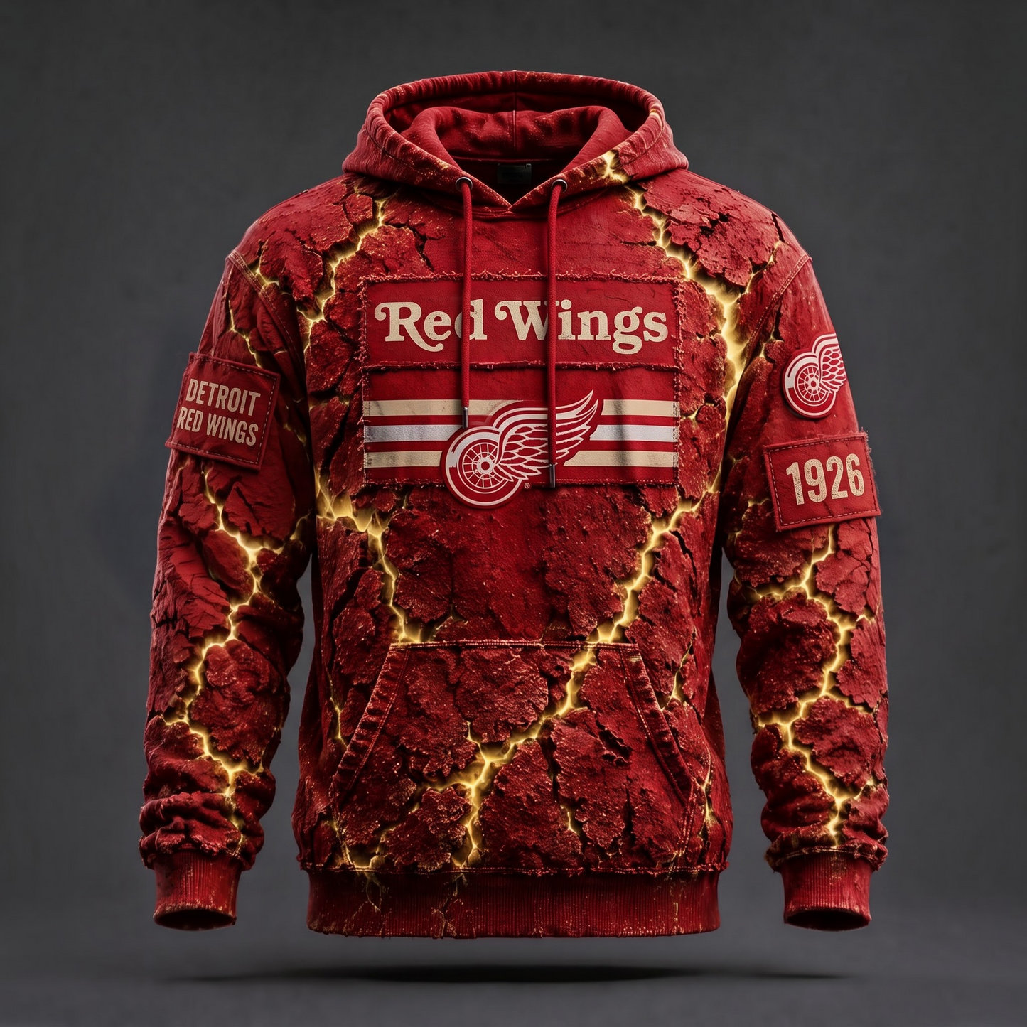 NHL x DET Lava Hoodie