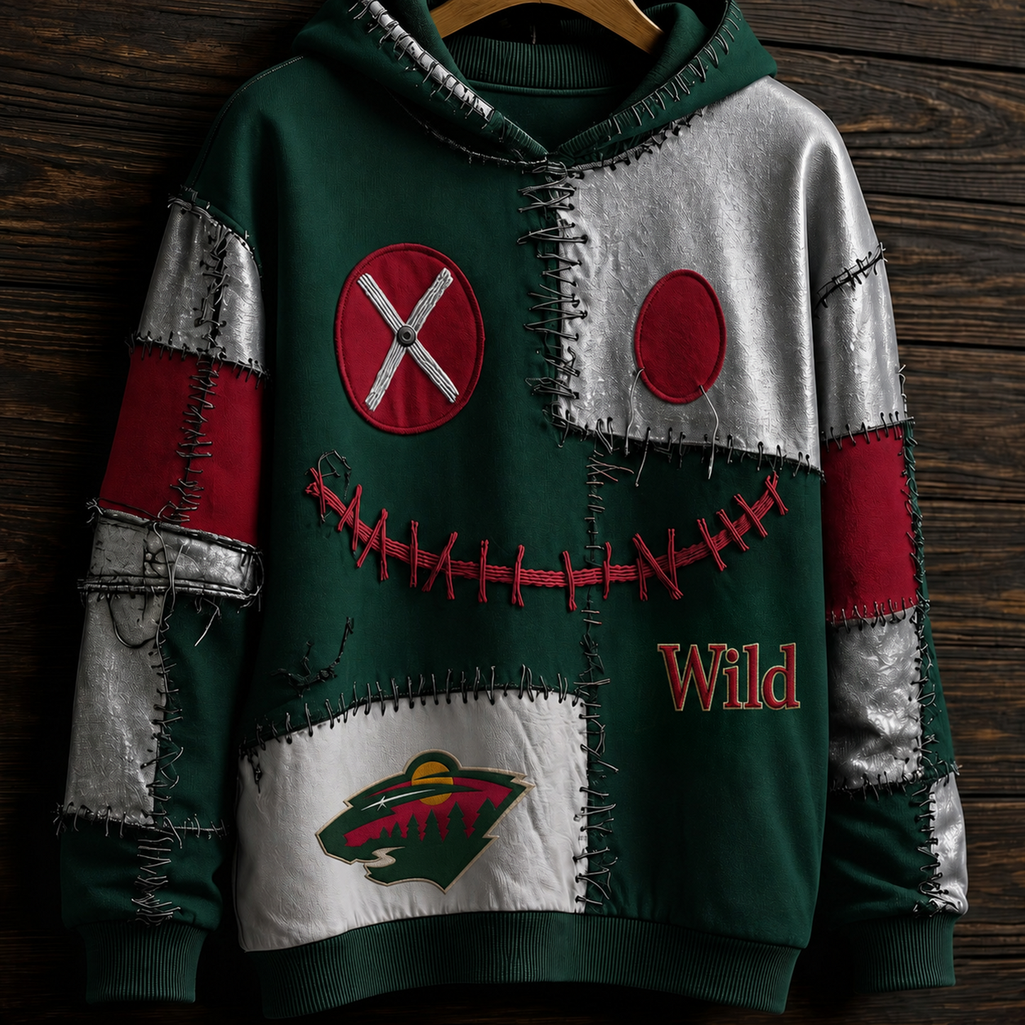 NHL x MIN Smile Face Hoodie