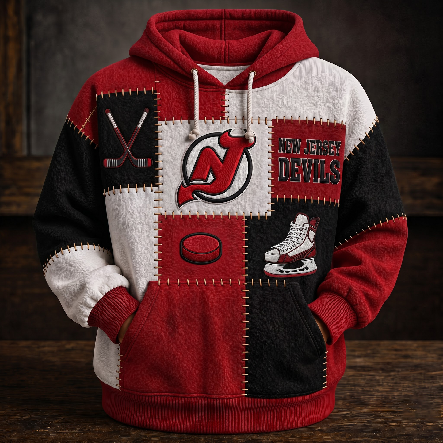 NHL x NJ Patch Hoodie