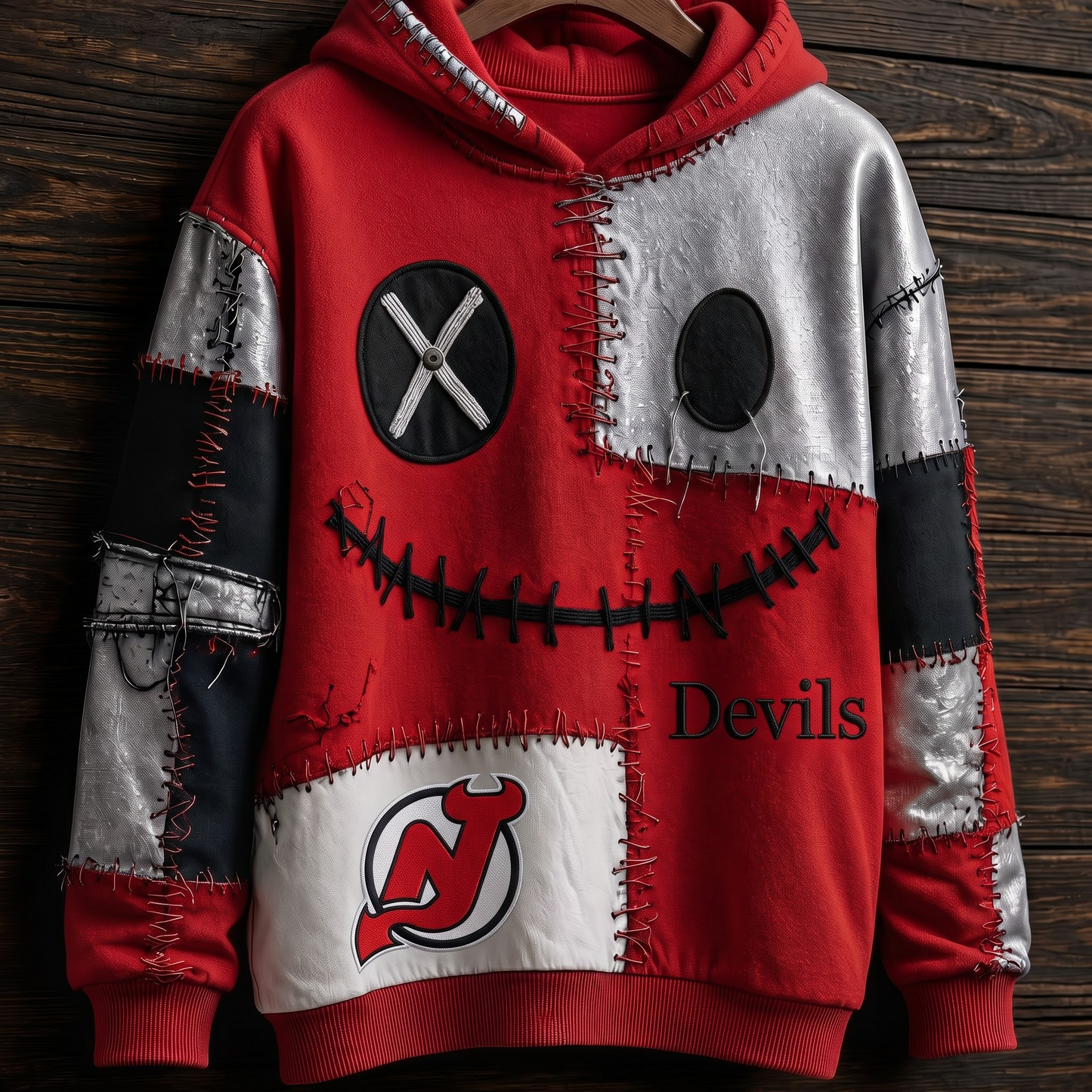NHL x NJ Smile Face Hoodie