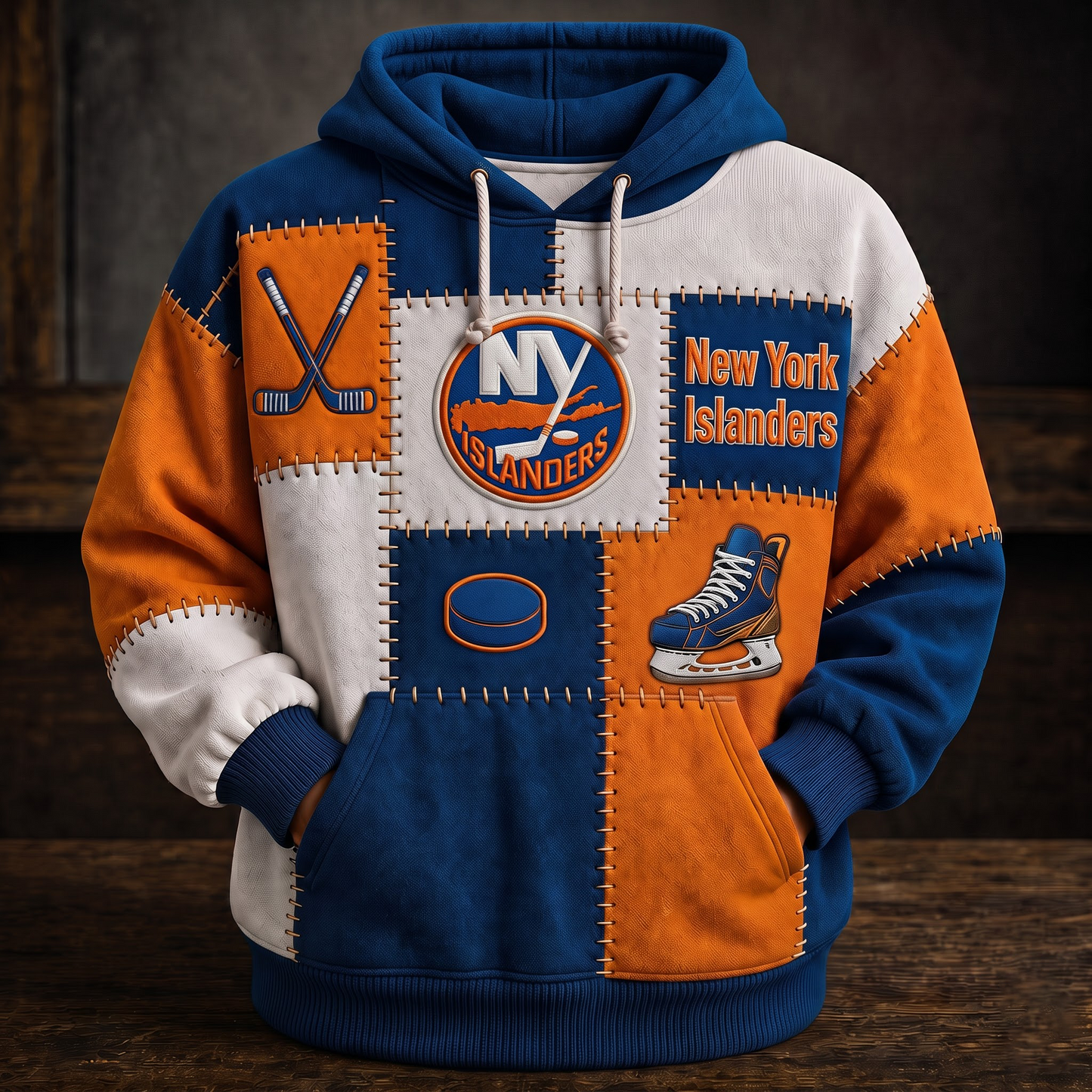 NHL x NYI Patch Hoodie