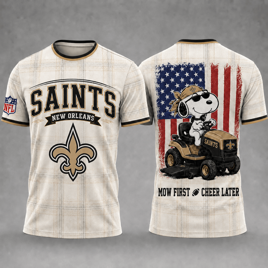 NO x NFL Premium Funny Football Snoopy 3D T-Shirt 0207
