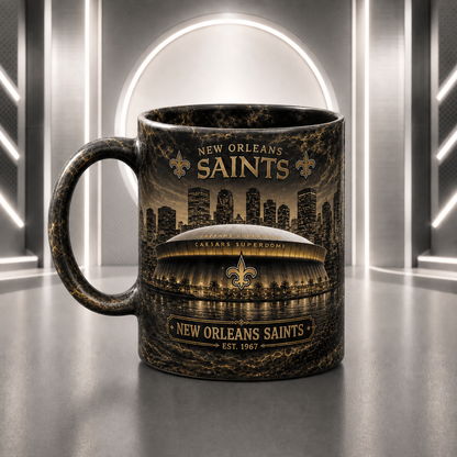 NOS Halloween Football Mug – The Frozen Cornfield Spooky Fan Gift DDT