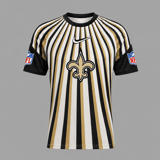 NOS Premium NFL Men’s Athletic Vertical Stripe T-Shirt