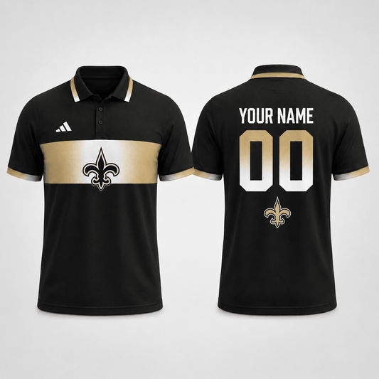 NOS Premium NFL Personalized Match Day Polo Shirt