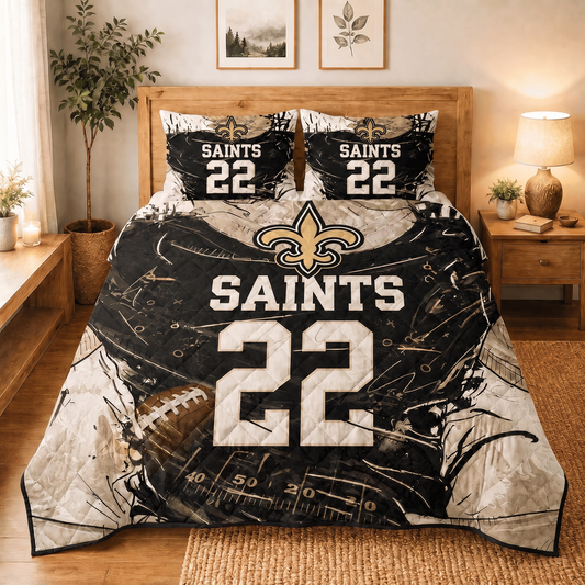 NOS x NFL Premium Bedding Sets Personalized Gift For