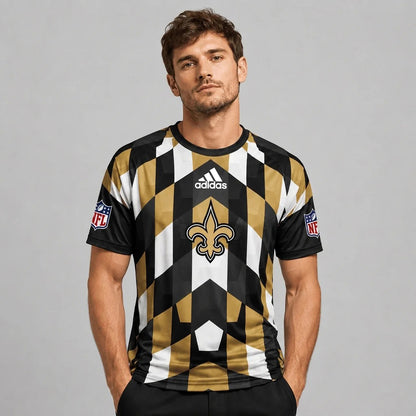 NOS x NFL Premium Geometric Fan Performance T-Shirt