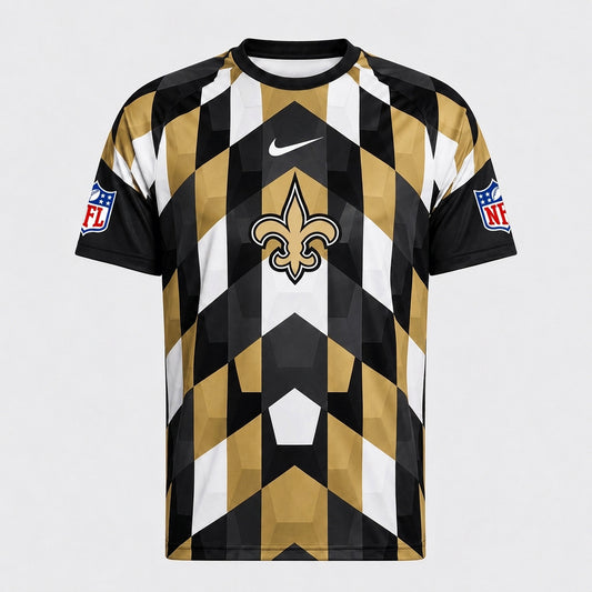 NOS x Premium NFL Geometric Fan Performance T-Shirt