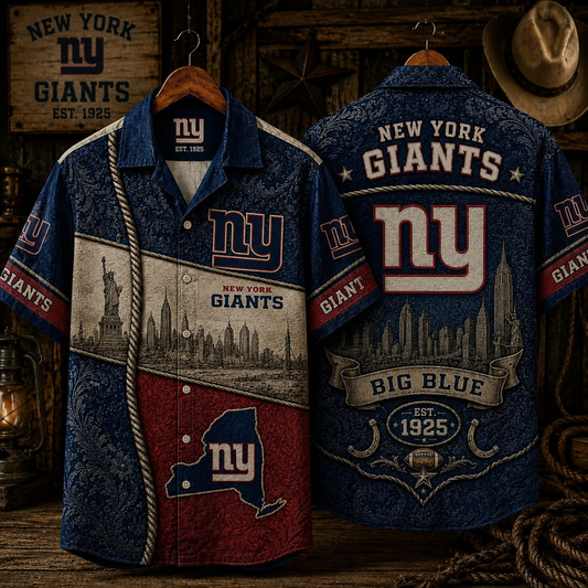 NYG x NFL Hawaiian Shirt 1906