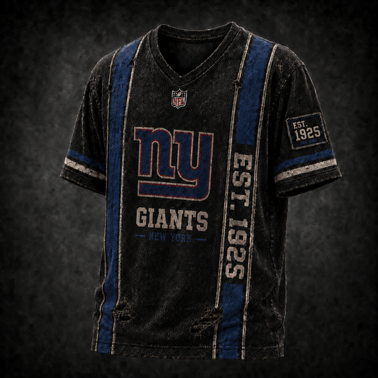 NYG x NFL Luxury V8 Classic T-shirt DDT 080626 NTL