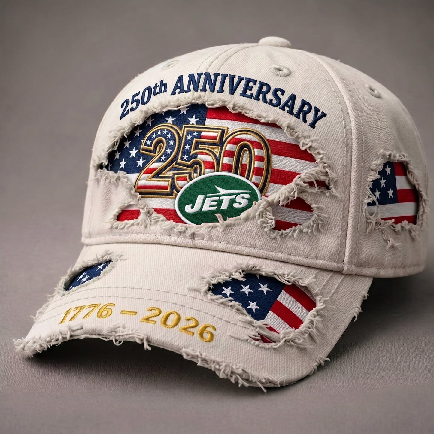 NYJ x NFL 250th Anniversary V2 Classic Cap  300626