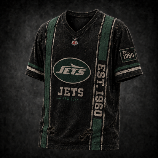 NYJ x NFL Luxury V8 Classic T-shirt DDT 080626 NTL