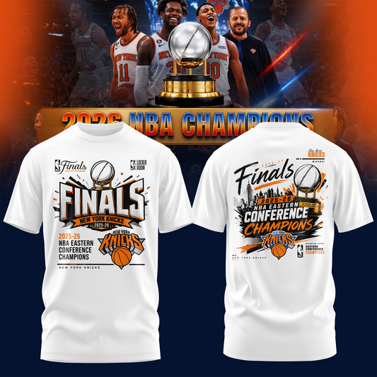 NYK 2026 Eastern Conference Champions 3D Shirt 2605 V2 DatND DVT