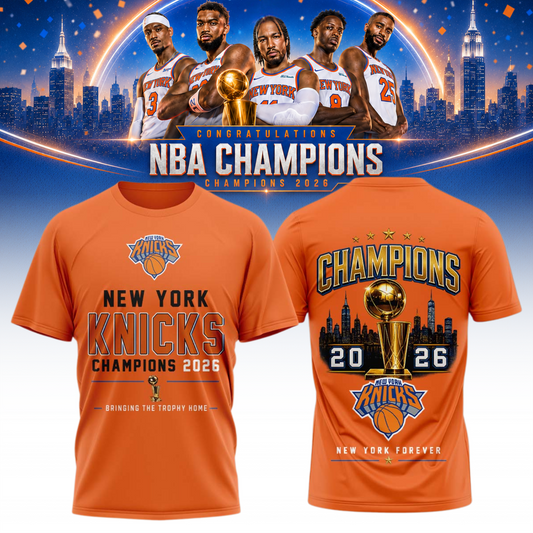NYK x NBA Champions T-Shirt V4 150626