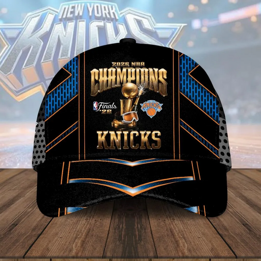 NYK x NBA Final Champions 2025-26 3D Cap V2 150626