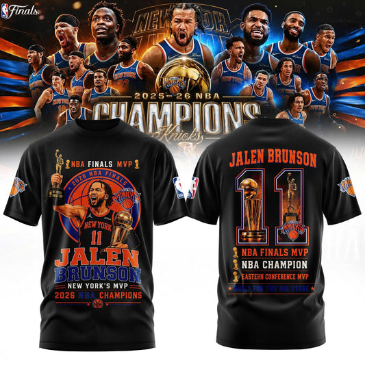 NYK x NBA Finals Champions Luxury Shirt 150626