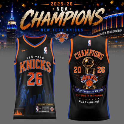 NYK x NBA Finals Champions Luxury Tank Top 150626