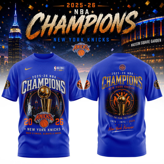 NYK x NBA Finals Champions Luxury V14 Shirt 150626